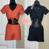 Tie up two piece set